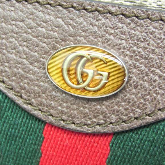 GUCCI Authentic Brown Leather Shoulder Bag - Picture 11 of 15